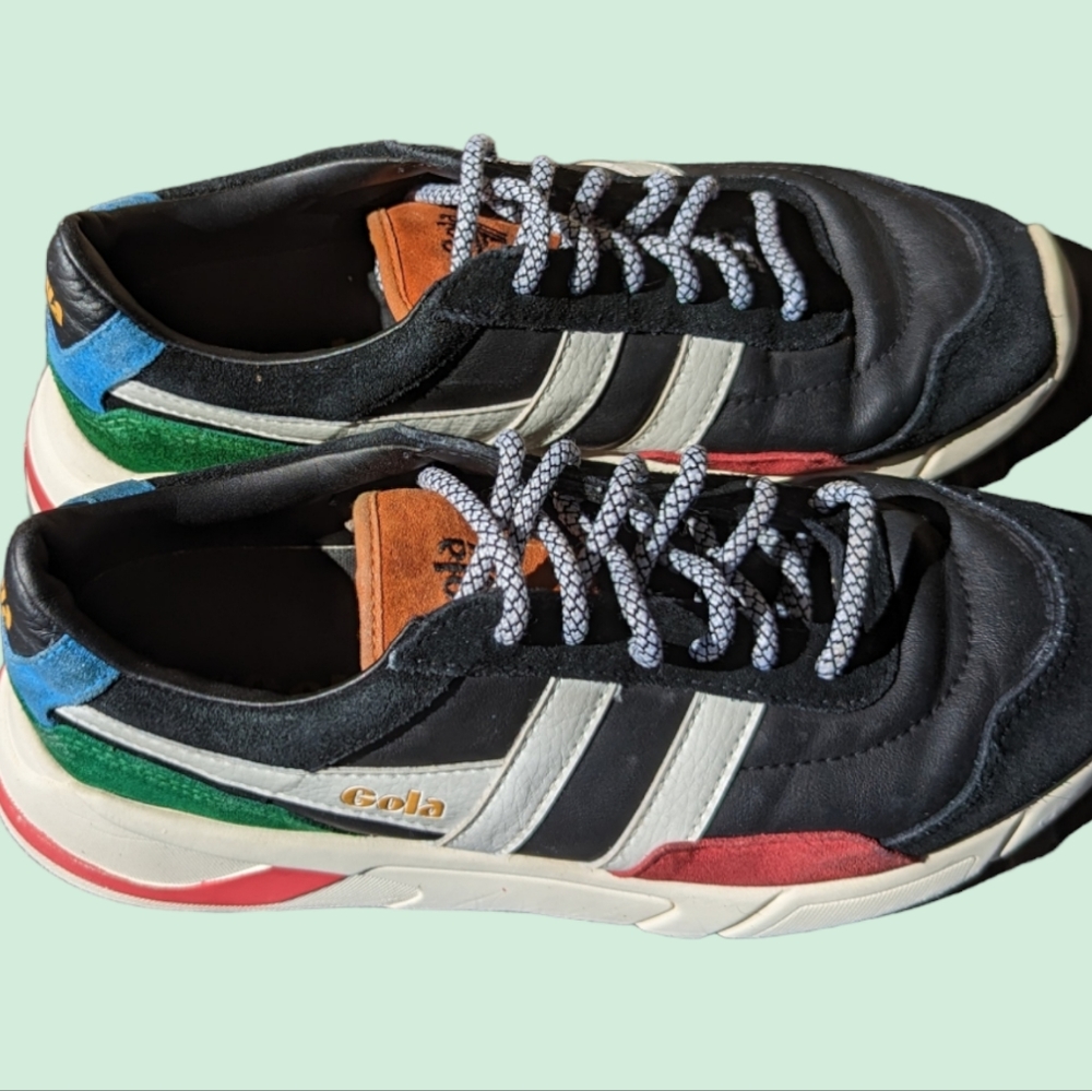 GOLA Eclipse Trident Multicolor Sneakers Size 7 - Picture 8 of 12